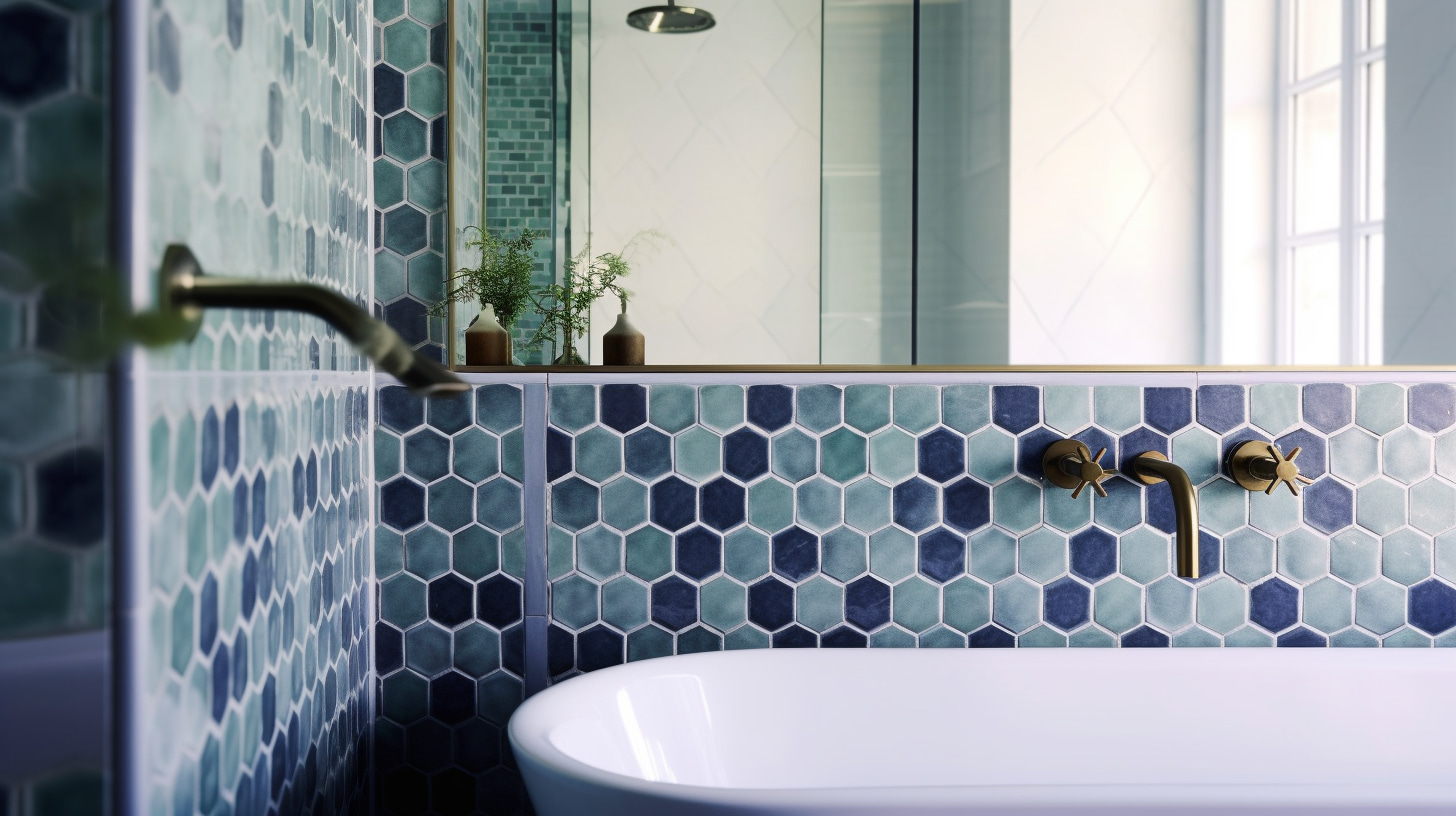 Hexagonal Bathroom Tile