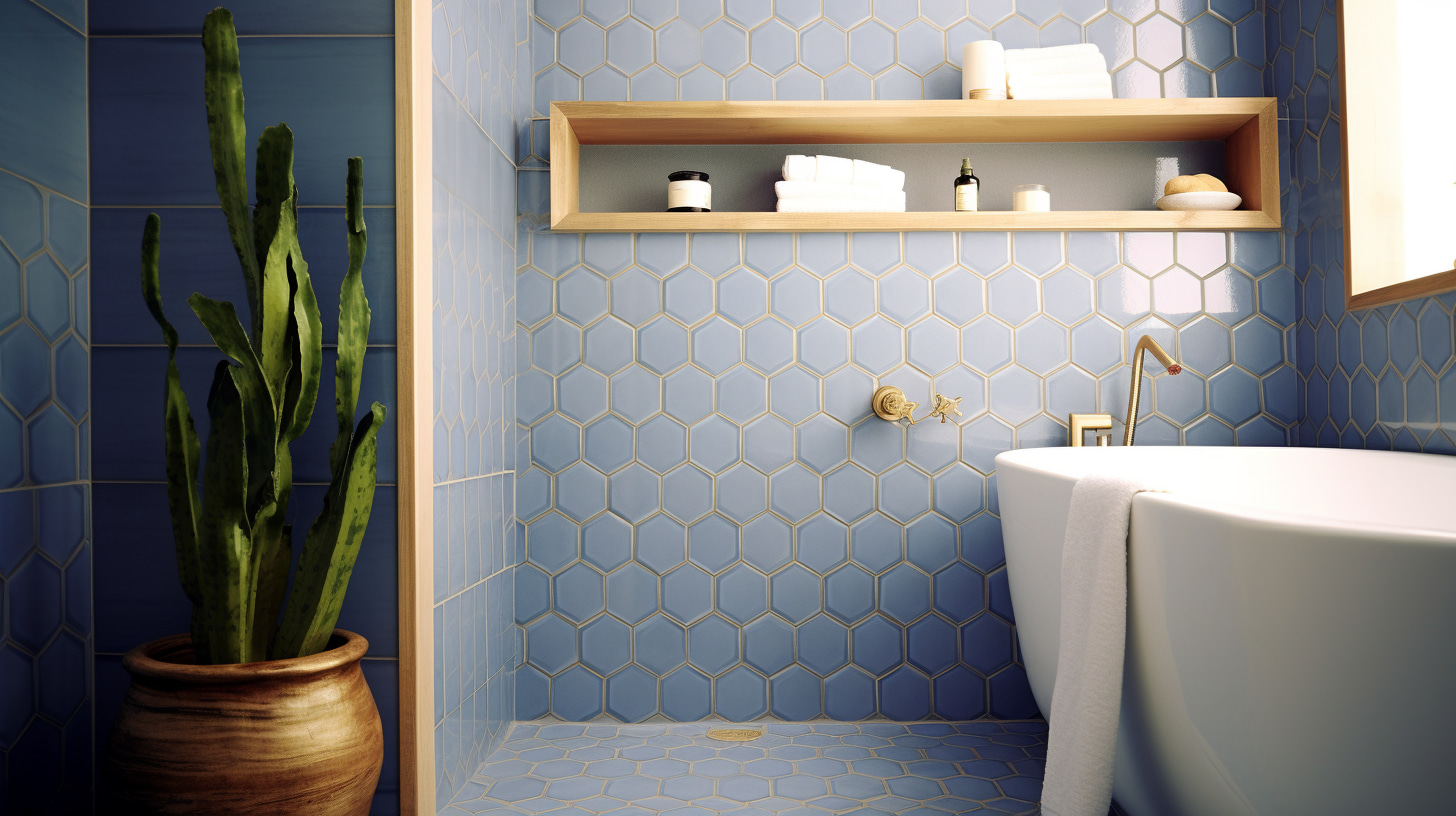 Geometric Bathroom Tile