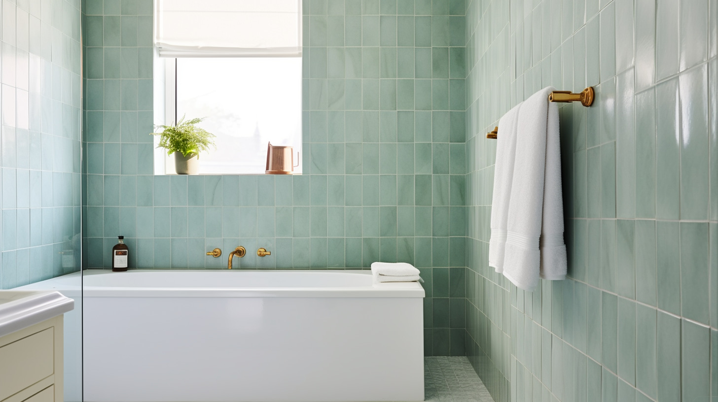Aqua Bathroom Tile