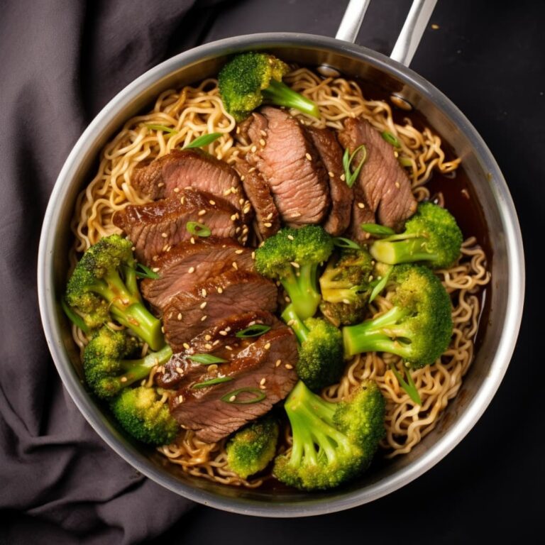 Beef and Broccoli Ramen