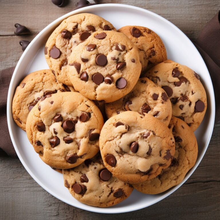 Homemade Bakery Style Chocolate Chip Cookies