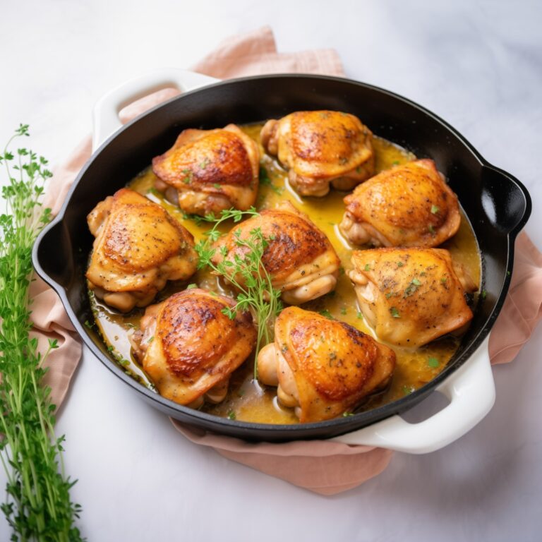 Baked Chicken Thighs