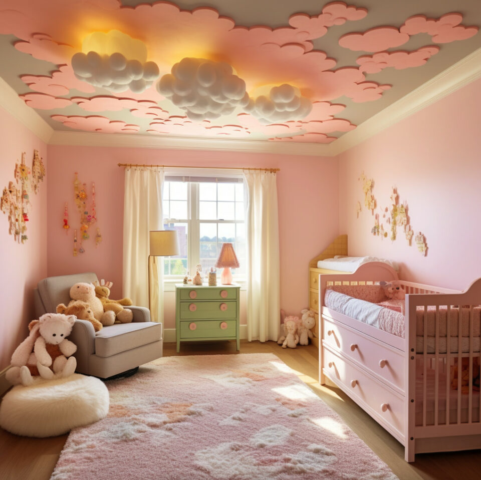 13 Enchanting Children's Room Ceiling Ideas