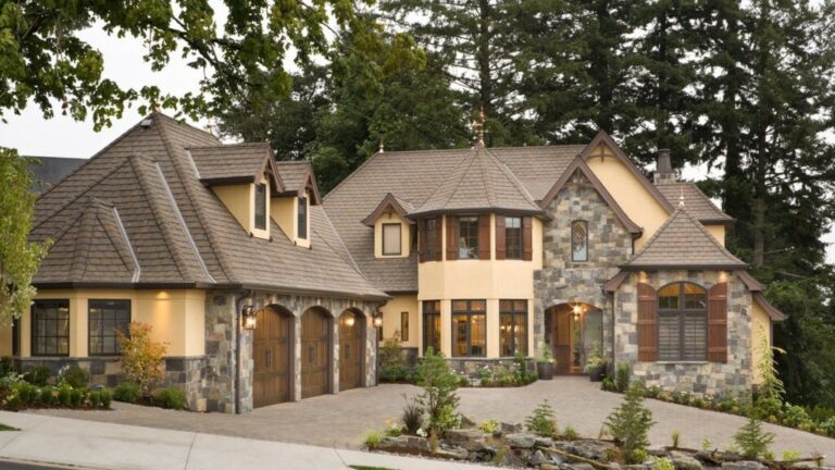 2-Story 3-Bedroom Storybook Home with Vaulted Ceilings (Floor Plan)