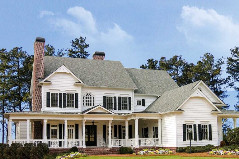 Spacious 5-Bedroom 2-Story Country Retreat With Side-Entry 3-Car Garage (Floor Plan)