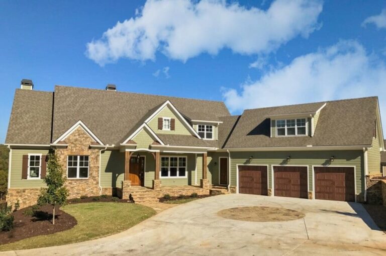 2-Story 6-Bedroom Craftsman House with Optional Finished Lower Level (Floor Plan)