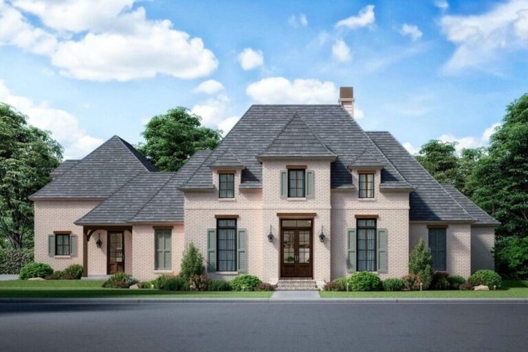 4-Bedroom 2-Story Southern House with Keeping Room (Floor Plan)