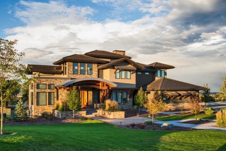 6-Bedroom 2-Story European-Style Modern Farmhouse With Front and Side Entry Garage (Floor Plan)