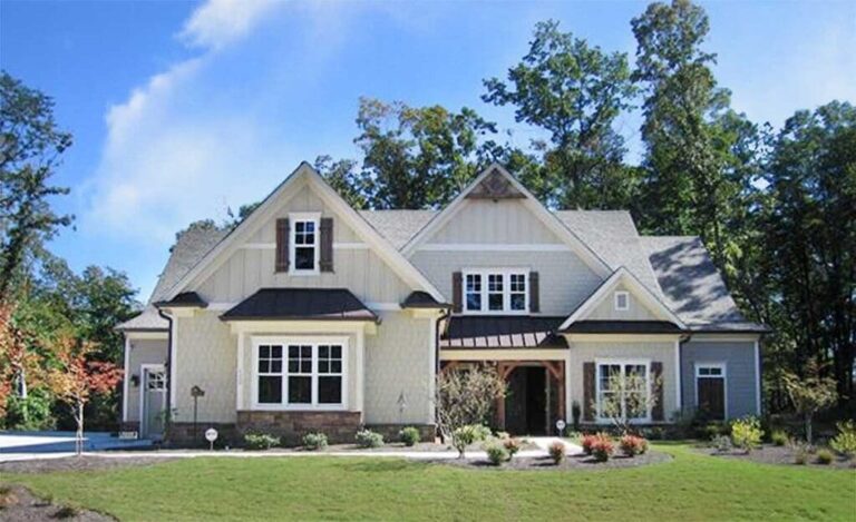 6-Bedroom 2-Story House with Elevator and Basement Options (Floor Plan)