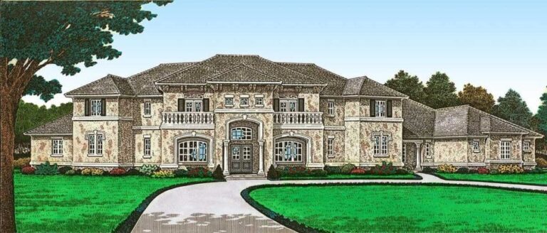 5-Bedroom 2-Story House with Private Guest Suite (Floor Plan)