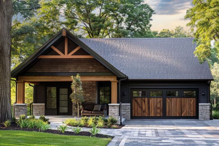 4-Bedroom 1-Story Craftsman Cottage with Vaulted Great Room and Optional Basement (Floor Plan)