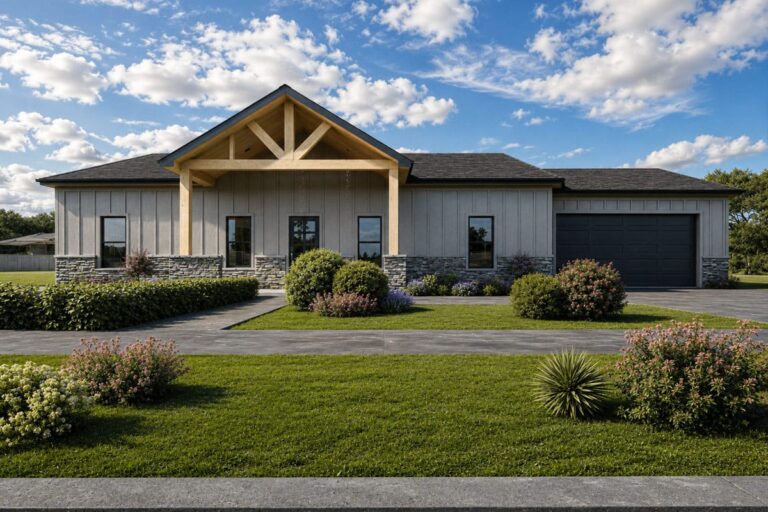 Plan 850049PKE: Barndominium Farmhouse House Plan with 3 Bedrooms and 1632 Square Feet - Image #1 - Barndominium, Contemporary, Craftsman, Modern Farmhouse
