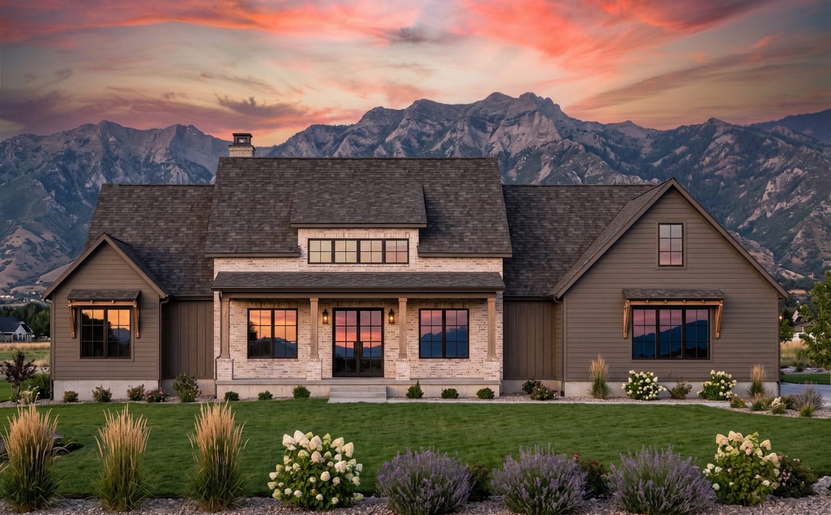 Plan 818223JSS: Modern Farmhouse House Plan with 4 Bedrooms and 2,820 Square Feet - Image #11 - Country, Farmhouse, Modern Farmhouse, Mountain